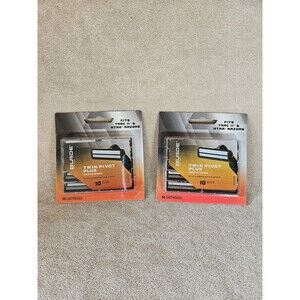 20 Twin Pivot Plus Razor Cartridges Fits Trac II Atra NEW Sealed New in Pack